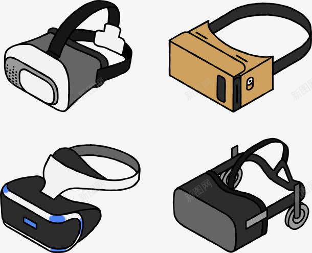 頭戴式眼鏡產(chǎn)品矢量圖 頁面網(wǎng)頁 平面電商 創(chuàng)意素材 虛擬素材