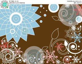 彩色花朵矢量素材eps免費下載 編號3928774 紅動網(wǎng)