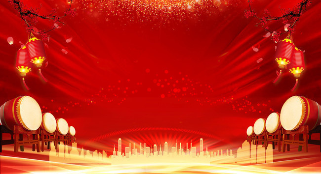 紅色喜慶背景素材