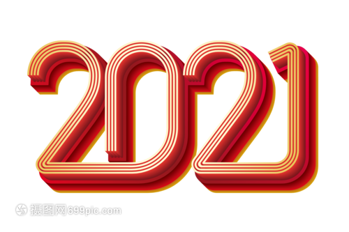 矢量金屬線條2021