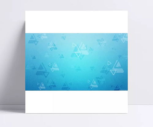 手繪藍色三角banner背景素材 banner背景,簡約,藍色,清新,三角,手繪,素材 1顆糖2種味