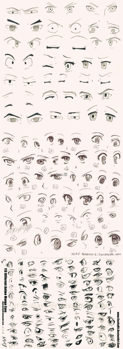 漫畫素材&middot;面部