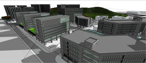 工業(yè)產(chǎn)業(yè)創(chuàng)意園工業(yè)產(chǎn)業(yè)園工廠房建筑工業(yè)建筑規(guī)劃su模型設(shè)計模型下載