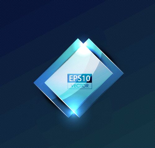 5張發(fā)光賀卡矢量素材 精品素材220