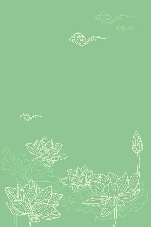 矢量古風水墨蓮花禪文化背景高清素材 禪意 免費下載 頁面網頁 平面電商 創意素材 素材