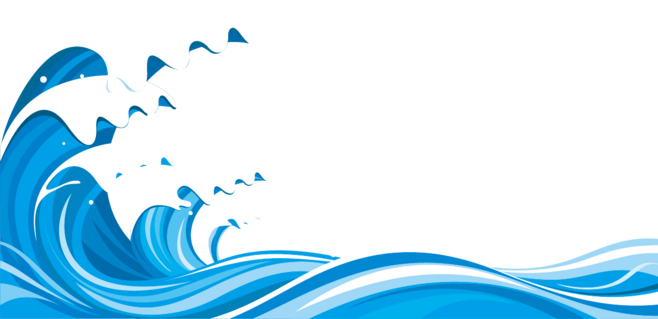 中國風海浪波紋與祥云素材 傳統文化元素的現代設計應用